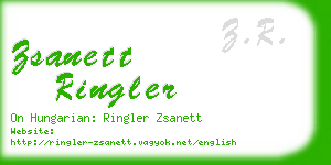 zsanett ringler business card